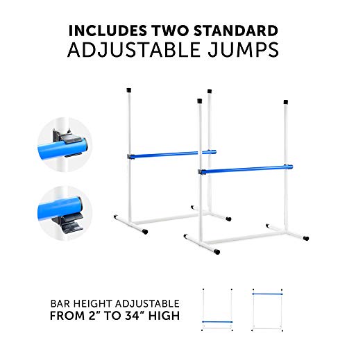 Better Sporting Dogs Agility Course Backyard Set - 7Pc Indoor And Outdoor Agility Training Equipment For Dogs thumb #3