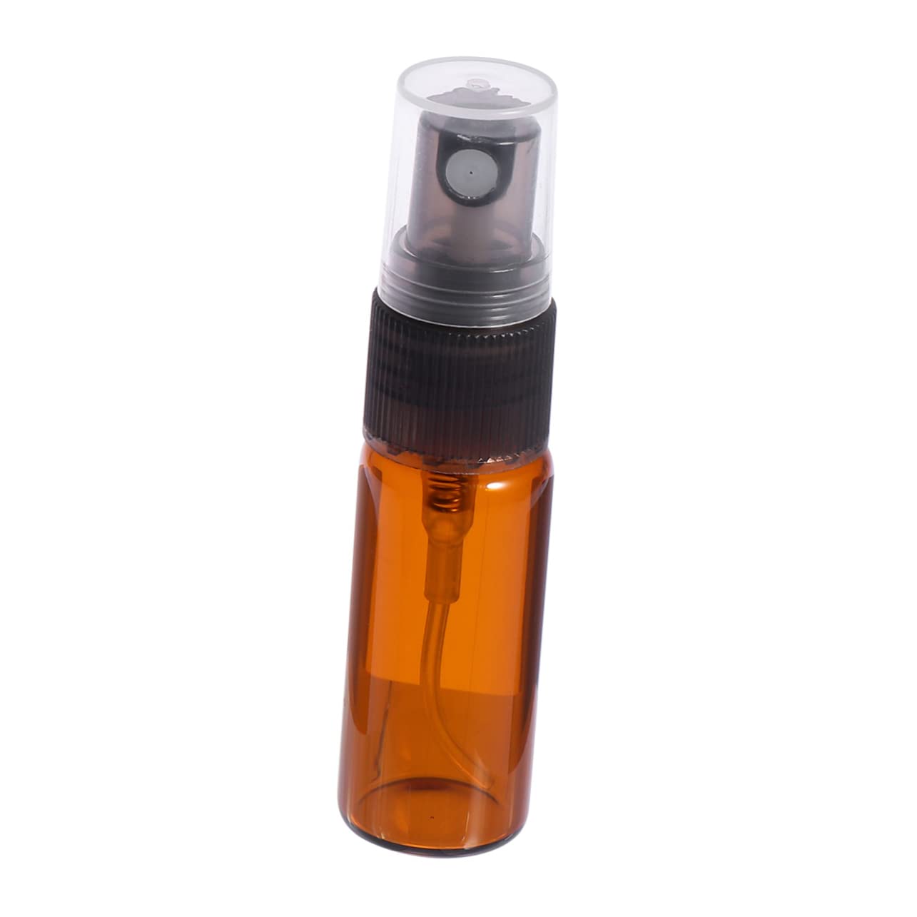 minkissy 30piezas Botellas Spray De Vidrio Color Marrón Para Perfume y Cuidado Piel Diseño Compacto y Reutilizable