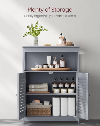 Vasagle UBBC040G02 Bathroom Floor Cabinet, Bathroom Storage Cabinet, Freestanding thumb #3