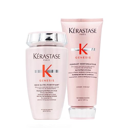 Kérastase Genesis Bain Nutri-Fortifiant 250 ml und Genesis Fondant Renforcateur 200 ml Duo