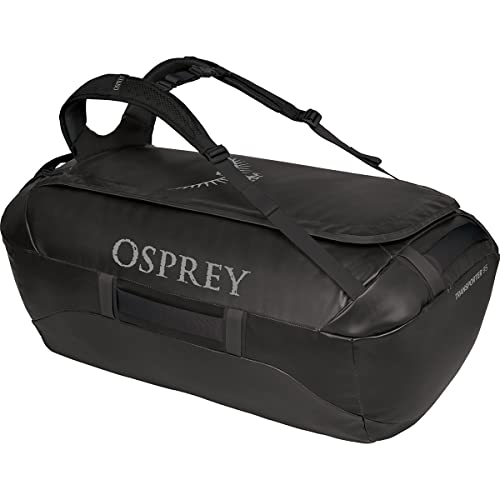 Osprey Transporter 95L Travel Duffel Bag, Black