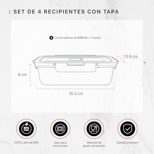 Opiniones y reviews de Tupper de Vidrio que Puedes Comprar On-line. 27 Imagen adicional