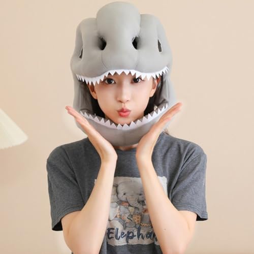 Coiffe squelette de dinosaure originale pour cosplay et spectacles - 7