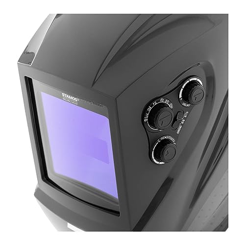 Stamos Welding Group Colour Glass X-100B - Casco Per Saldatura Colour Glass X-100B, Campo Visivo Colorato, Automatico, Per Saldatura - 2