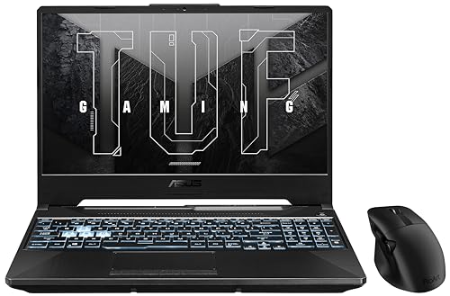 Image of ASUS TUF Gaming A15, 15.6 inch inch (39.62 cms) FHD 144Hz, AMD Ryzen 5 4600H, 4GB NVIDIA GeForce GTX 1650, (8GB /512GB SSD), FA506IHRB-HN079W ProArt MD300 Mouse