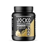 Jocko-Mölk Protein Powder, 21 Servings - Grass-Fed Whey, Micellar Casein, Egg Protein Blend with Digestive Enzymes, Probiotics, Sugar-Free, Soy-Free, Gluten-Free (21 Servings, Vanilla)