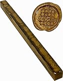 Siegellack Altgold - Bank - 1 Stange, Banklack Siegel-Lack für brechende Siegel Gold
