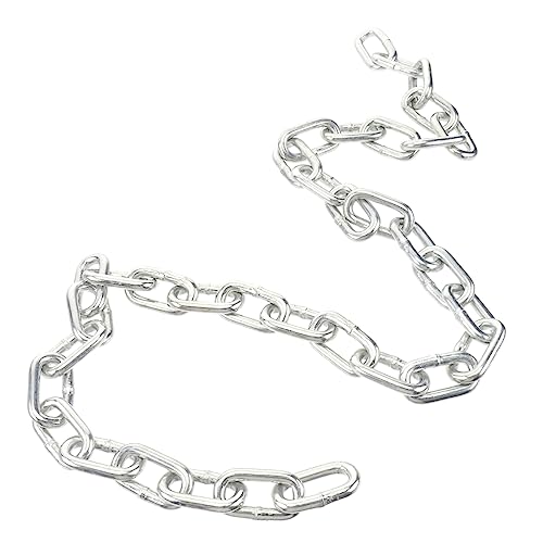 Balacoo 1Set Durable Bike Chain Lock with Latch Security Theft Chain for Home Bicycle Motorcycle and Store Door Protection Convenient Door Chain Guard