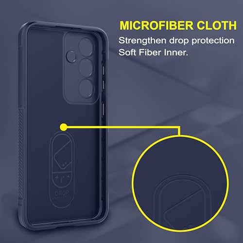 Image of amazon basics Back Case Cover for Samsung Galaxy S24 Plus 5G | Compatible for Samsung Galaxy S24 Plus 5G Back Cover | Liquid Silicon Magic Case with Camera Protection | Sapphire