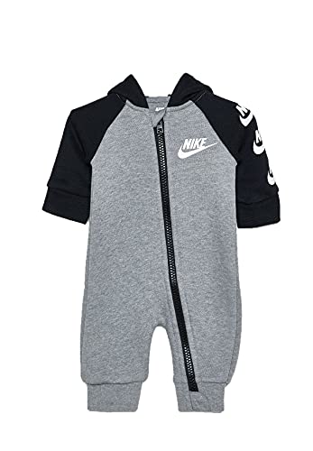 Image of Nike Baby`s Futura Long Sleeve Full Zip Hooded Coverall