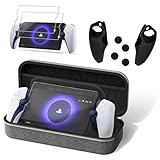 psポータブル ケース 【2025新登場・PS5 Portal対応】PS5 Portal 収納バッグ 大容量収納 耐衝撃 傷つけ防止 防水機能 全方位保護 ps portal ケース 持ち運び便利 専用ガラスフィルム 自宅/出張/旅行などの場合で適用