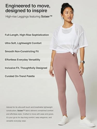 Image of Conceited High Waist Leggings in Shorts, Capri and Full Length - Buttery Soft - 3 inch High Waistband - Regular and Plus Size