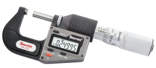 STARRETT 3732XFL-1 0-1" Electronic Micrometer