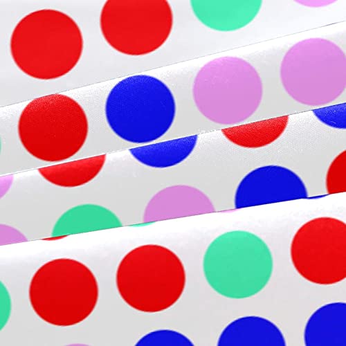 Duvet Covers Set King Colored Polka Dot - Soft And Breathable Microfiber Comforter Bedding Set With Zipper Closure For Kids Women Men, 1 Duvet Cover 2 Pillowcase #TOP2