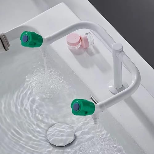 Grifo de laboratorio con ducha de 360 grados, núcleo de cobre y resina 3