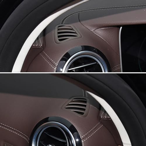 Grille ventilation console gauche pour Benz Classe E W213 marron