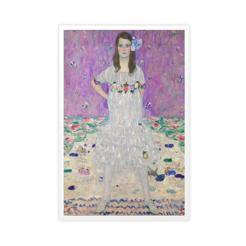 Mäda Primavesi Klimt poster haut de gamme sur toile canvas de collection pour salon moderne