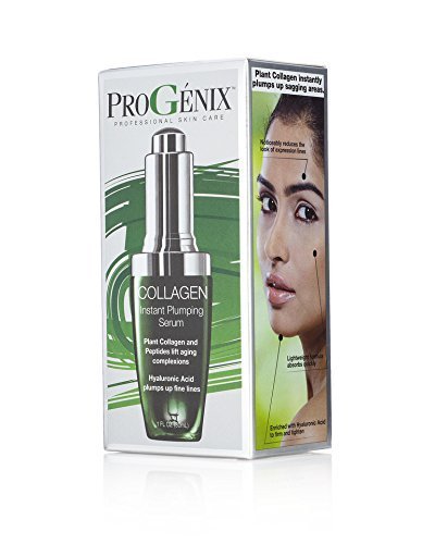 Progenix Collagen Serum. Instant Plumping Serum With Hyaluronic Acid To Plump Fine Lines. 1Oz #TOP3
