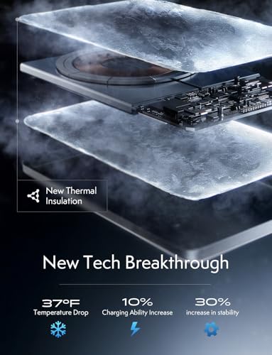 LISEN Ultra Slim MagSafe Portable Charger iPhone,Alloy Magnetic Wireless Card Power Bank,Slim MagSafe Battery Pack,Magnetic Power Bank for iPhone 16 Pro Max/15/14/13/12 - Image 8