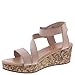 Blowfish Malibu Girls Loverli-k Wedge Sandal, Blush, 5 Big Kid