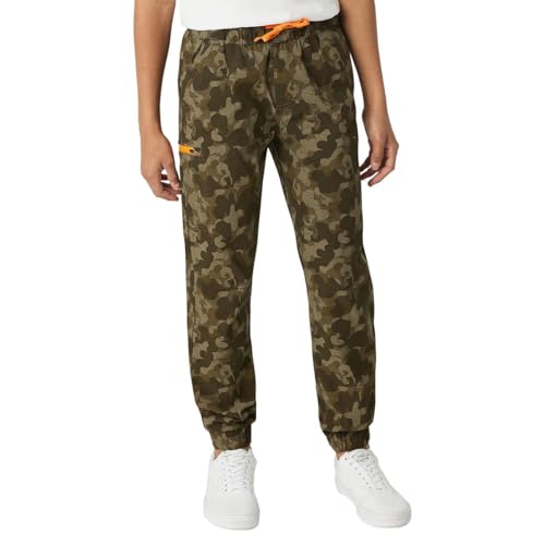 Weatherproof Vintage Youth Tech Jogger Pants (Green Camo, Large, 14/16)4