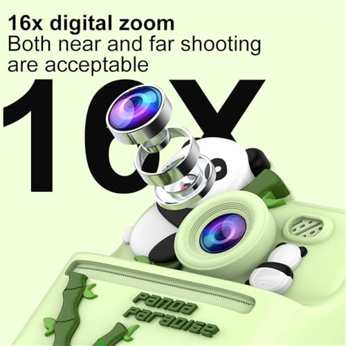 Image of Cason Instant Camera for Kids with Print,1080P HD Instant Photo Camera with Dual Cameras,2 Print Rolls,Fun Filters for Creativity for 5-15 Years Kids Supports Upto 32GB Memory (Green)