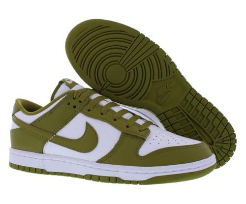 Nike Dunk Low Retro Men's Shoes (DV0833-105, White/Pacific Moss) Size 144