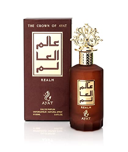 La Corona De Ayat 100 Ml - Hecho En Dubai Árabe Edp Perfume Para Hombres Y Mujeres - Oriental Oud Con Notas De Vainilla Limón Cuero Ámbar Naranja Y Almizcle Reino La Corona De Ayat 100 Ml - Hecho En Dubai Árabe Edp Perfume Para Hombres Y Mujeres - Oriental Oud Con Notas De Vainilla Limón Cuero Ámbar Naranja Y Almizcle Reino