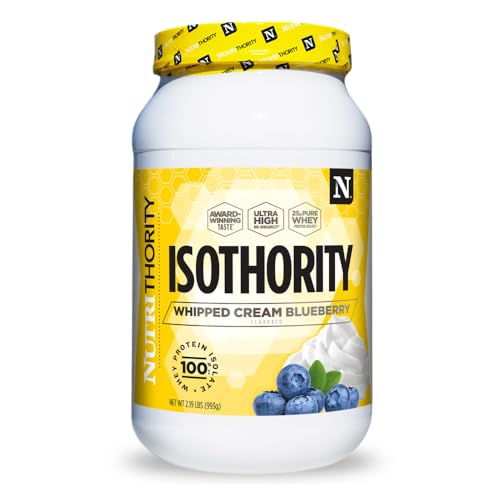 Nutrithority - Isothority Isolated Whey Protein Powder with Ultra-Absorbable Protein