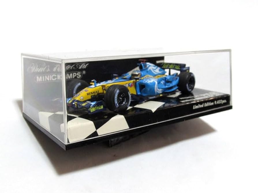 ミニチャンプス ルノーR26 アロンソ 1/43 カスタム品 ミニチャンプス 436060001 1/43 ルノー F1 R26 #1 F.アロンソ