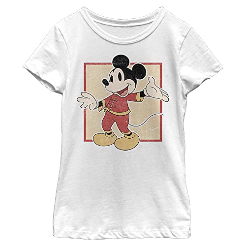 T-shirt Mickey Disney fille pour un anniversaire ou une fête