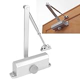 Türschließer Automatik Hydraulik Türschließer 85kg Türschließer für Feuertüren Einstellbarer Automatik Hydraulischer Türschließer Feder Türschließer Puffer Geschlossen mit Feststellfunktion