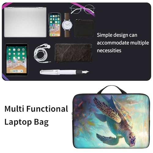 Funda para laptop 17 pulgadas con asa estampada miniatura 3