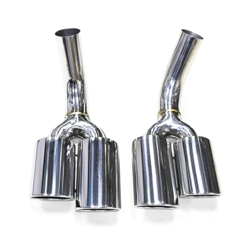 Tuyau d'échappement Benz W464 G63 G500 G550 2016-2022 canule embout buse échappement voiture argent