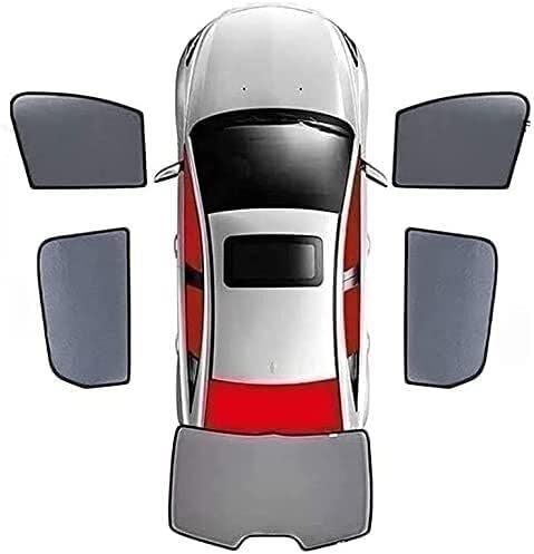 Tendine Kit Di Protezione Solare Per Auto Per Mini Per Cooper F56 2013-2023 UV Antipolvere Traspirante Oscurante Per Finestrini Laterali Anteriori(Wholecar 5 pieces)