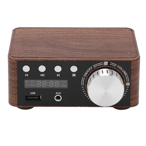 Mini Amplificatore di Potenza Bluetooth 5.0 Amplificatore Digitale Stereo 2 Canali 50 W e 50 W con Ingresso USB Mini Amplificatore di Potenza Bluetooth 5.0 Amplificatore Digitale Stereo 2 Canali 50 W e 50 W con Ingresso USB