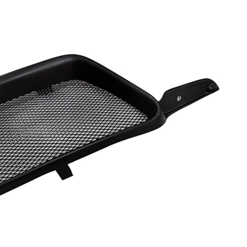 Calandre supérieure avant CRV 2005 2006 grille de capot finition carbone - 3