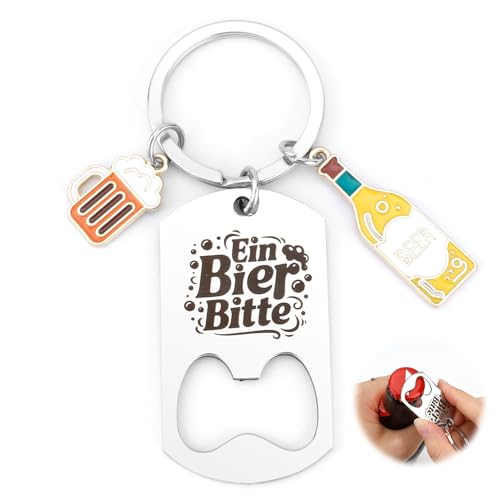 Fodfgxf Oktoberfest Geschenk Flaschenöffner Schlüsselanhänger Bier Geschenke Für Männer Lustig Biergeschenke Für Männer Geschenke Für Bierliebhaber...