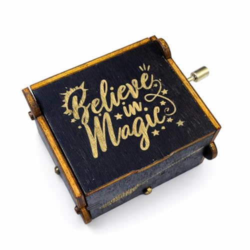 Image of Zesta Harry Musical Box Gift | Music Crank Mini Collectible for Girlfriend, Boyfriend, Husband, Wife | Unique Musical Gifts for Music Lovers | Vintage Wooden Box