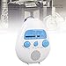 Zunate AM FM Shower Radio with Built in Speaker | Splashproof & Battery Operated | Easy Tuning & Volume Control with Rotating Knob | Hanging Bathroom Radio