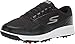 Skechers Men's Torque Sport Fairway Relaxed Fit Spiked Golf Shoe Sneaker, Black/White, 12 UK Wide