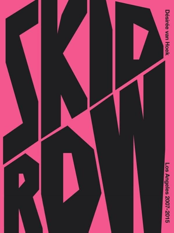 Desiree Van Hoek Skid Row enrichissez votre collection de livres d'art de table