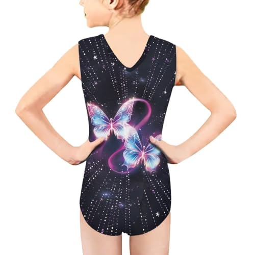 Image of Girls Swimsuit 3-14Y One Piece Swimwear Sleeveless Girls Bathing Suit
