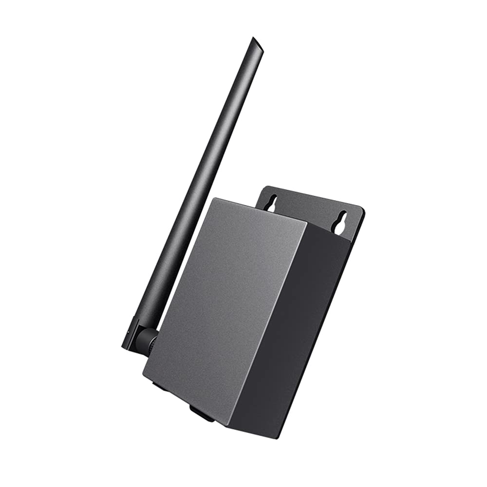 Hotspot Portable 4G, Routeur 4G Extérieur étanche Plug N Play Haute Vitesse pour Caméra IP, Prend en Charge Le Chargement IPC, Vitesse LTE Rapide, Contrôle Facile, Haute sécurité
