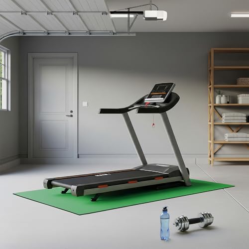 Rubber-Cal TFS-124 Tapete para Cinta de Correr - 5 mm x 4 ft x 7.5 ft - Gris Claro miniatura 5