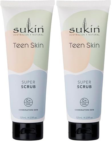 Sukin Teen Skin, Super Scrub, 125ml (Pack of 2)