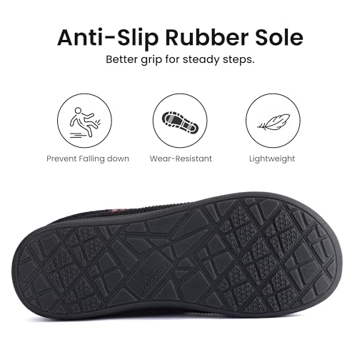 Image of RockDove Men's Ribco Corduroy Slip-On House Slipper