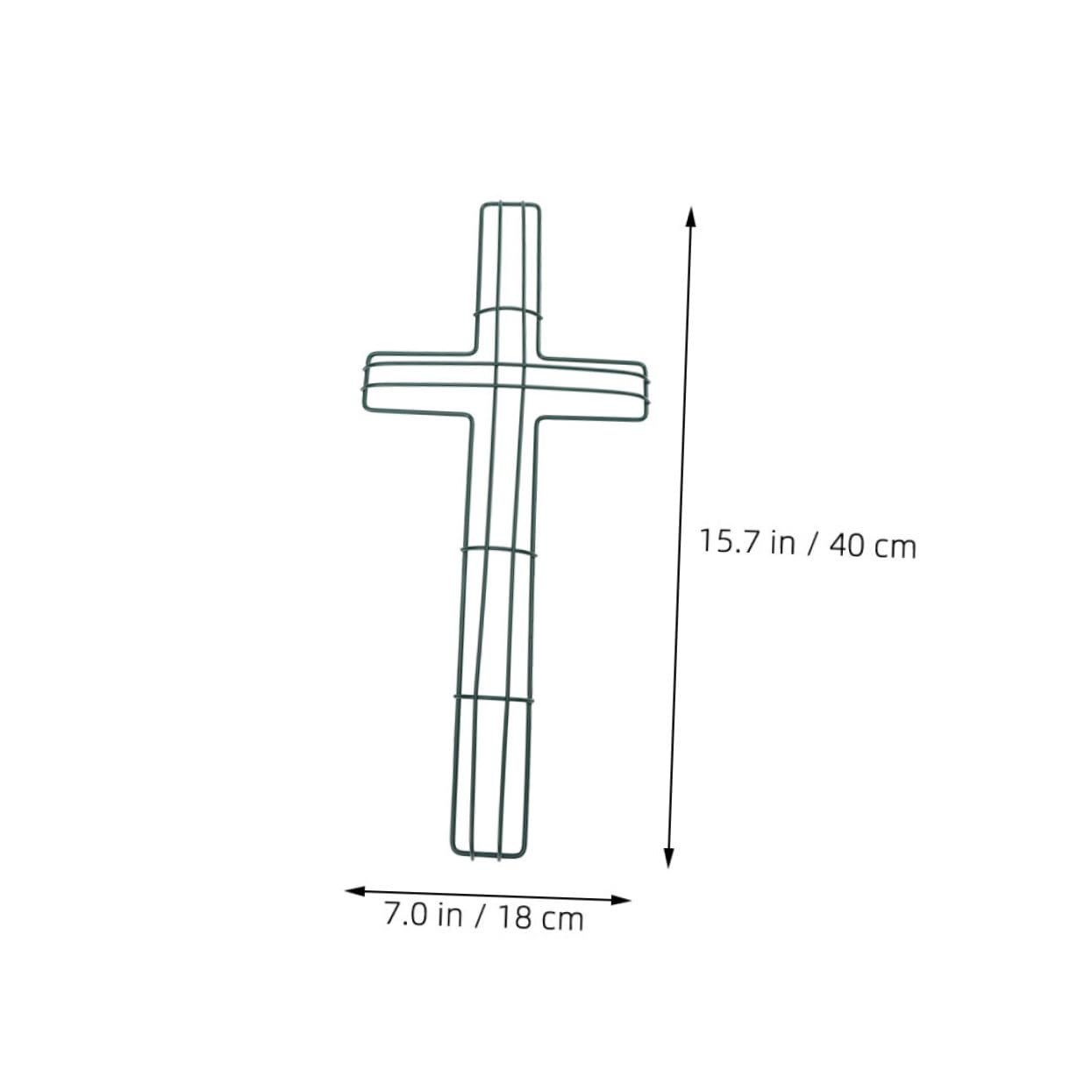 MUSISALY Wreath Frame Metal Floral Frame Wire Rack DIY Decorations Wall Hanging