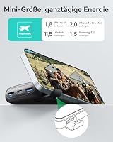 INIU 10000mAh Power Bank, Mini 22.5W Fast Charging USB-C Externe Handyakkus – Ansicht 5