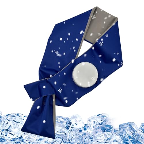 Paquetes fríos para el cuello – Bolsa de hielo refrescante para exteriores, toalla de refrigeración de larga duración para hombres, deportes de verano, correr, senderismo, golf, entrenamiento
